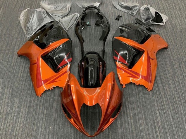 1996-2007 Orange Black Red Suzuki GSXR1000 Motorcycle Fairings Australia