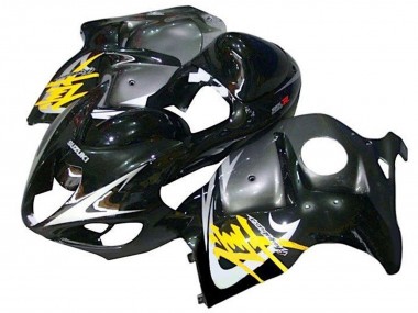 1996-2007 Glossy Black Silver Yellow Suzuki GSXR1000 Motorcycle Fairings Australia