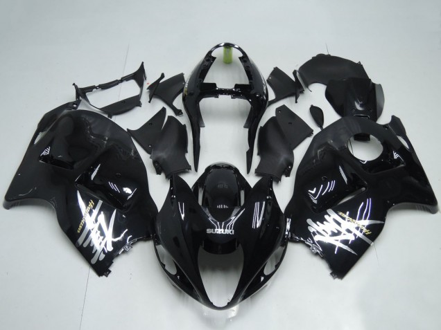 1996-2007 Glossy Black White Decal Suzuki GSXR1000 Motorcycle Fairings Australia