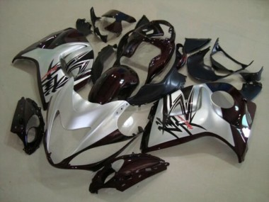 2008-2020 Silver Black Suzuki GSXR 1300 Hayabusa Motorcycle Fairings Australia