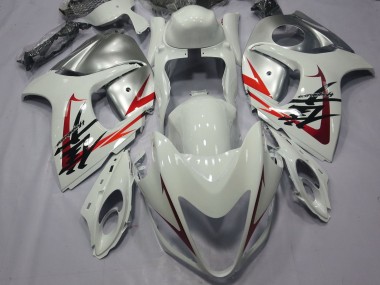 2008-2020 White Red Silver Suzuki GSXR 1300 Hayabusa Motorcycle Fairings Australia