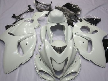 2008-2020 White Suzuki GSXR 1300 Hayabusa Motorcycle Fairings Australia