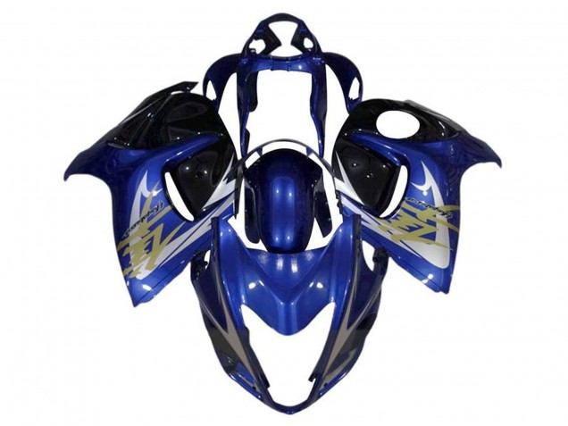 2008-2020 Blue White Gold Suzuki GSXR 1300 Hayabusa Motorcycle Fairings Australia
