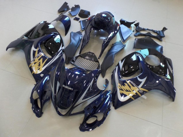 2008-2020 Dark Blue Black Gold Silver Suzuki GSXR 1300 Hayabusa Motorcycle Fairings Australia