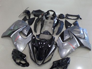 2008-2020 Glossy Black Silver Chrome Suzuki GSXR 1300 Hayabusa Motorcycle Fairings Australia