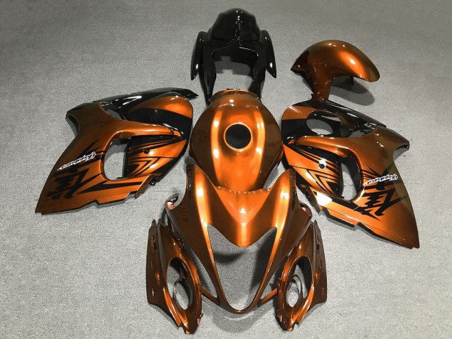 2008-2020 Candy Orange Black Suzuki GSXR 1300 Hayabusa Motorcycle Fairings Australia