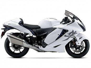 2021-2025 White Suzuki GSXR 1300 Hayabusa Motorcycle Fairings Australia