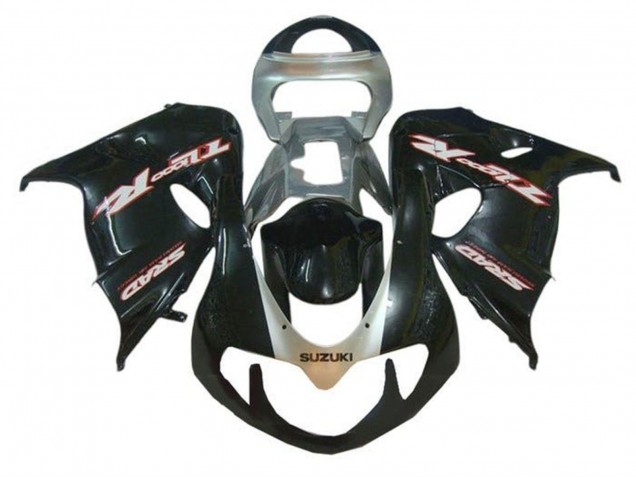 1998-2003 Glossy Black Grey Suzuki TL1000R Motorcycle Fairings Australia