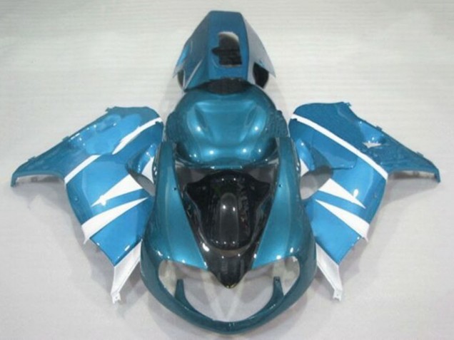 1998-2003 Light Blue White Black Suzuki TL1000R Motorcycle Fairings Australia