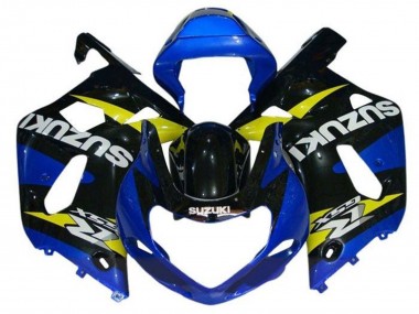 2000-2002 Blue Yellow Black Suzuki GSXR1000 Motorcycle Fairings Australia