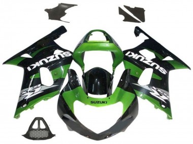 2000-2002 Green Glossy Black Grey White Suzuki GSXR1000 Motorcycle Fairings Australia