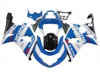 2000-2002 White Light Blue Glossy Black Red Suzuki GSXR1000 Motorcycle Fairings Australia