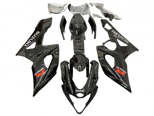 2005-2006 Glossy Black Red Grey Suzuki GSXR 1000 Motorcycle Fairings Australia