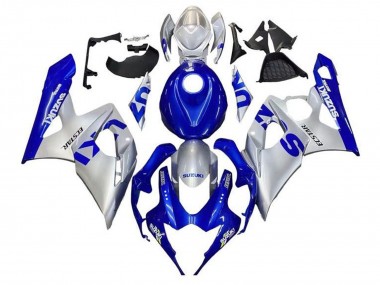 2005-2006 Blue Silver Suzuki GSXR 1000 Motorcycle Fairings Australia