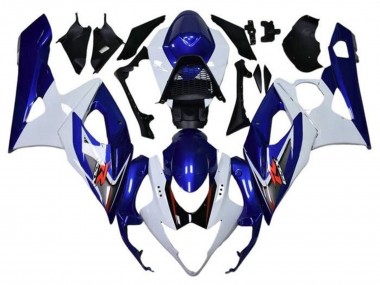 2005-2006 White Blue Red Suzuki GSXR 1000 Motorcycle Fairings Australia