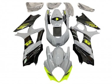 2005-2006 Grey Black Neon Yellow Suzuki GSXR 1000 Motorcycle Fairings Australia