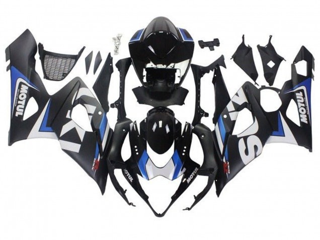 2005-2006 Matte Black Blue White Suzuki GSXR 1000 Motorcycle Fairings Australia
