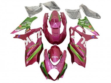 2005-2006 Pink Green Suzuki GSXR 1000 Motorcycle Fairings Australia