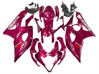 2005-2006 Red Magenta Suzuki GSXR 1000 Motorcycle Fairings Australia
