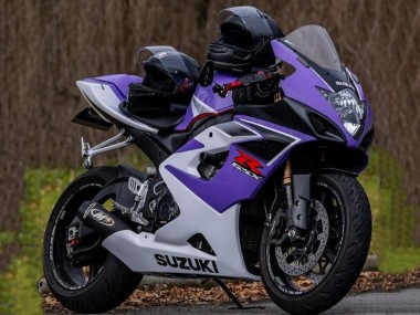 2005-2006 Purple White Suzuki GSXR 1000 Motorcycle Fairings Australia