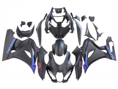 2017-2024 Matte Black Blue Suzuki GSXR1000 Motorcycle Fairings Australia