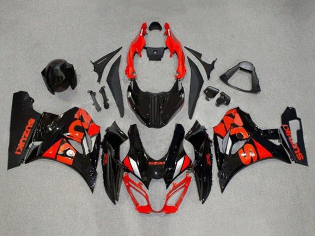 2017-2025 Black Red Silver Suzuki GSXR1000 Motorcycle Fairings Australia