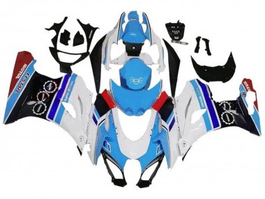 2017-2025 White Blue Stripe Red Suzuki GSXR1000 Motorcycle Fairings Australia
