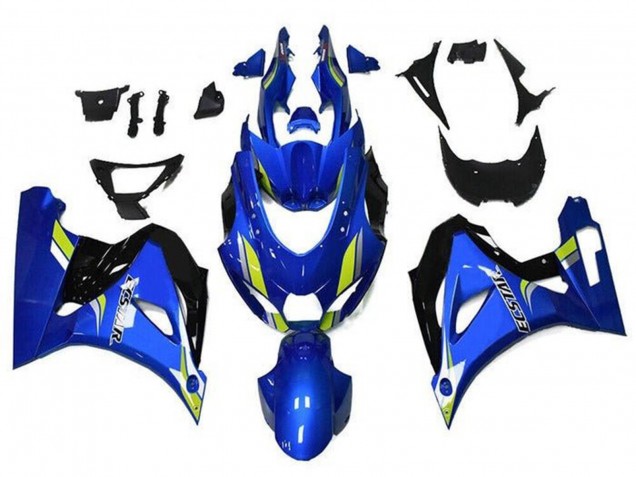 2017-2024 Blue Green Black Ecstar Suzuki GSXR1000 Motorcycle Fairings Australia