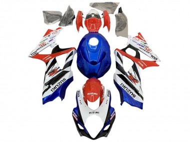 2007-2008 White Red Blue Black Suzuki GSXR 1000 Motorcycle Fairings Australia