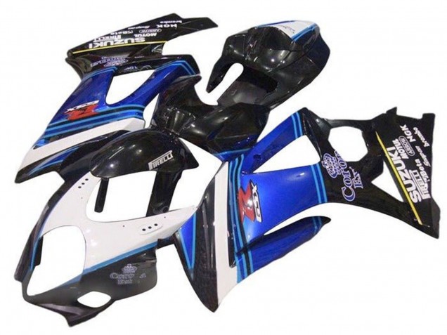 2007-2008 White Blue Black Corona Suzuki GSXR 1000 Motorcycle Fairings Australia