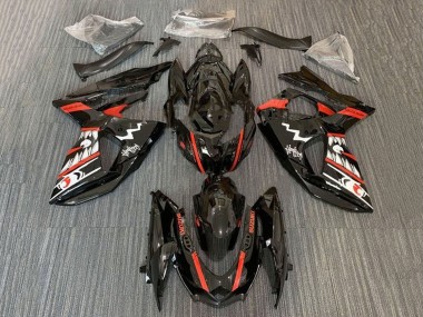 2009-2016 Black Red White Jaws Shark Suzuki GSXR 1000 Motorcycle Fairings Australia