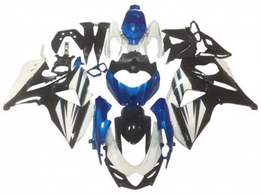 2009-2016 White Blue Glossy Black Suzuki GSXR 1000 Bike Fairings Australia
