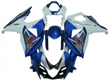 2009-2016 White Blue Silver Suzuki GSXR 1000 Bike Fairings Australia