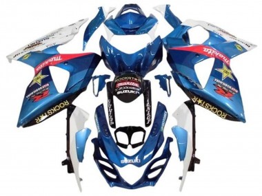 2009-2016 White Light Blue Red Yellow Rockstar Suzuki GSXR 1000 Motorcycle Fairings Australia