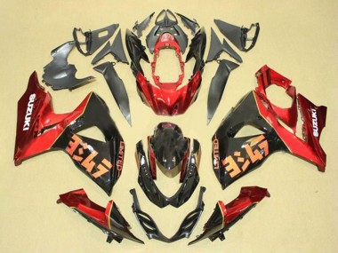 2009-2016 Red Black Suzuki GSXR 1000 Motorcycle Fairing Kits Australia