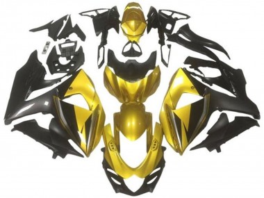 2009-2016 Gold Black Dark Grey Suzuki GSXR 1000 Motorcycle Fairings Australia