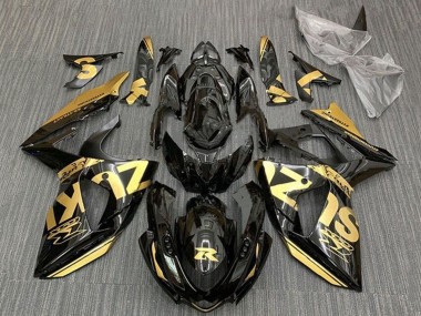 2009-2016 Gold Glossy Black Suzuki GSXR 1000 Motorcycle Fairings Australia