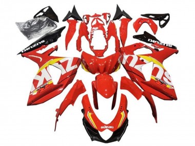 2009-2016 Red Yellow White Black Suzuki GSXR 1000 Motorcycle Fairings Australia