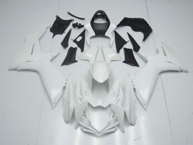2009-2016 White Suzuki GSXR 1000 Motorcycle Fairings Australia