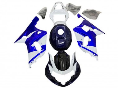 2001-2003 White Blue Black Suzuki GSXR 600 / GSXR 750 Motorcycle Fairings Australia