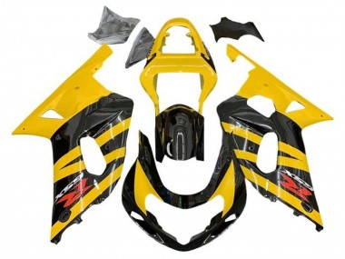 2001-2003 Yellow Black Stripe Red Suzuki GSXR 600 / GSXR 750 Motorcycle Fairings Australia