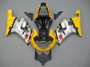 2001-2003 Yellow Silver Glossy Black Red Suzuki GSXR 600 / GSXR 750 Motorcycle Fairings Australia
