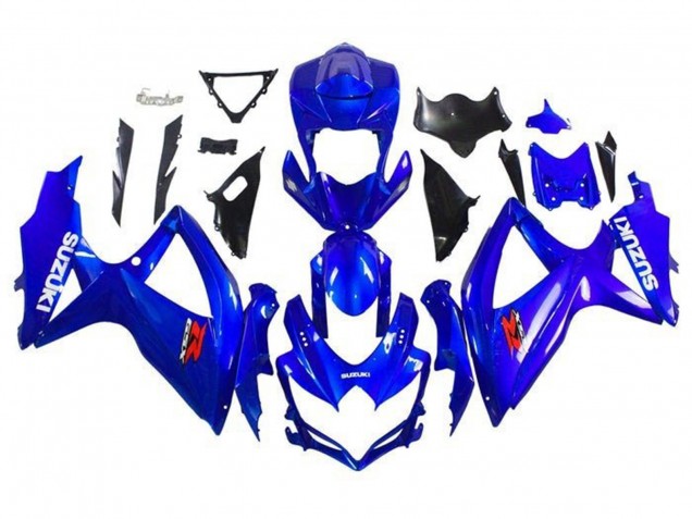 2008-2010 Blue White Red Suzuki GSXR 600 / GSXR 750 Motorcycle Fairing Australia