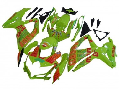 2008-2010 Green Orange Rossi Suzuki GSXR 600 / GSXR 750 Motorcycle Fairings Australia