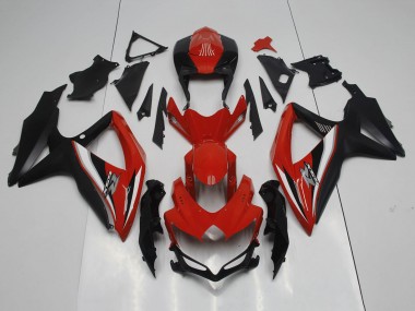 2008-2010 Red Black White Silver Suzuki GSXR 600 / GSXR 750 Motorcycle Fairings Australia