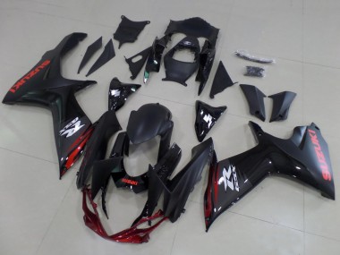 2011-2024 Matte Black Glossy Black Red White Suzuki GSXR 600 / GSXR 750 Motorcycle Fairings Australia