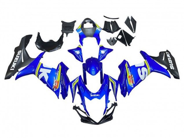 2011-2024 White Blue Yellow Black Suzuki GSXR 600 / GSXR 750 Motorcycle Fairings Australia