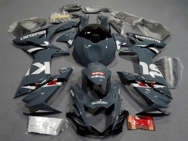 2011-2024 Dark Nardo Grey White Black Red Motul Suzuki GSXR 600 / GSXR 750 Motorcycle Fairings Australia