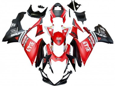 2011-2024 Red White Black Motul Suzuki GSXR 600 / GSXR 750 Motorcycle Fairings Australia