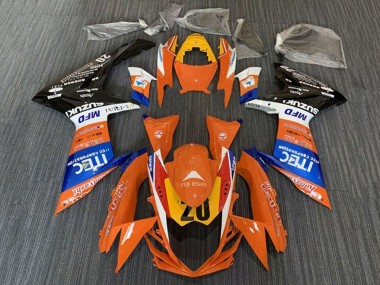 2011-2024 Orange Blue White Black Yellow 20 Suzuki GSXR 600 / GSXR 750 Motorcycle Fairings Australia